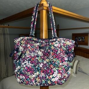Vera Bradley Itsy Ditsy Glenna Satchel Purse